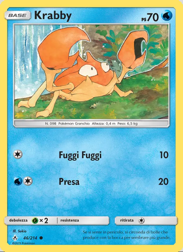 Image of the card Krabby