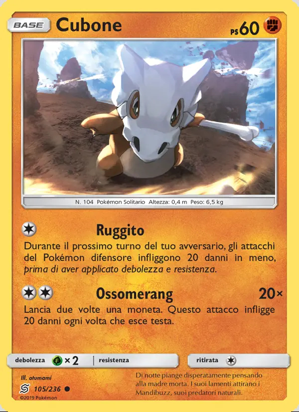 Image of the card Cubone