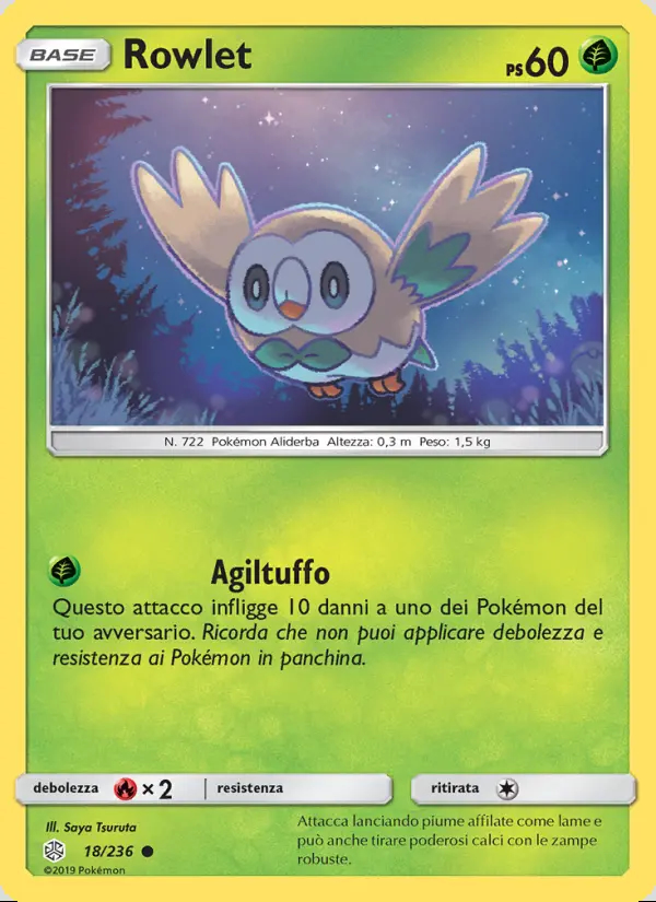 Image of the card Rowlet