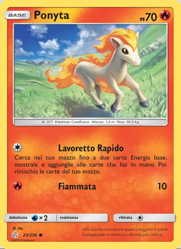 Image of the card Ponyta