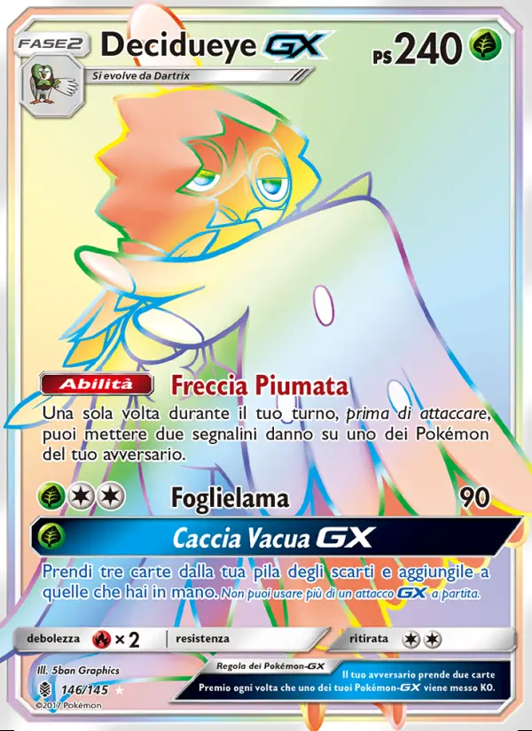 Image of the card Decidueye GX