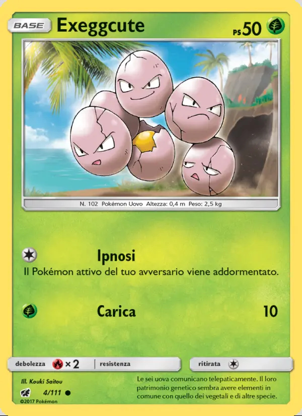 Image of the card Exeggcute