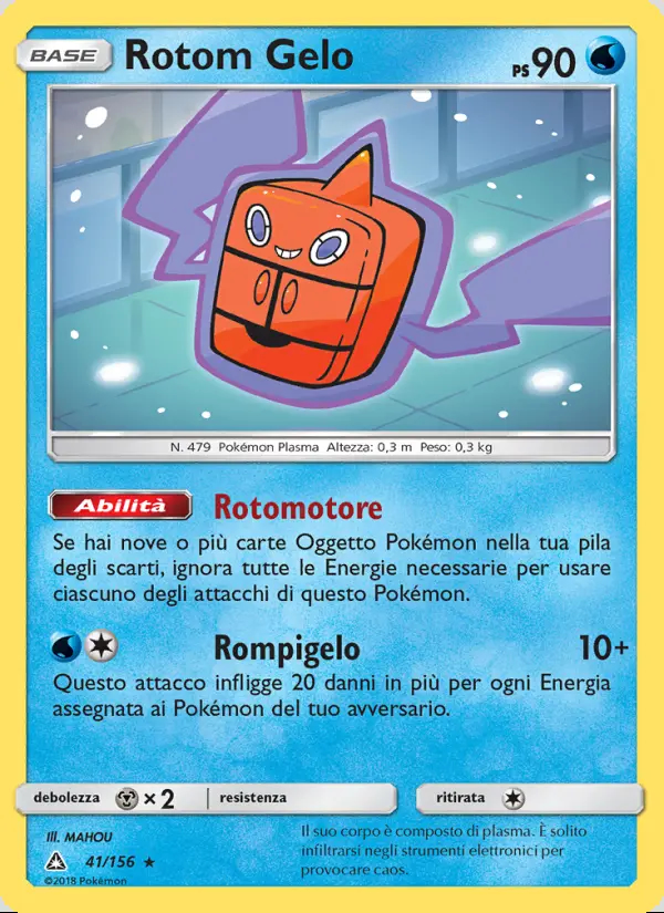 Image of the card Rotom Gelo