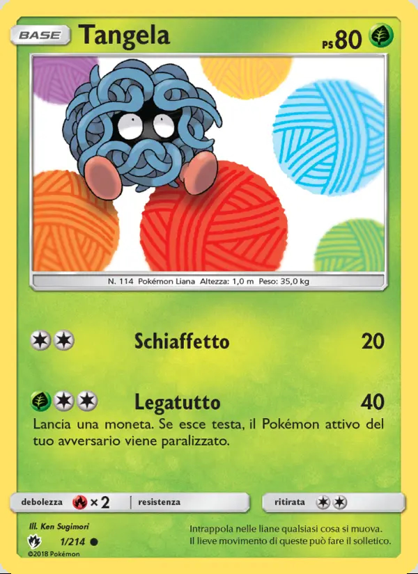 Image of the card Tangela