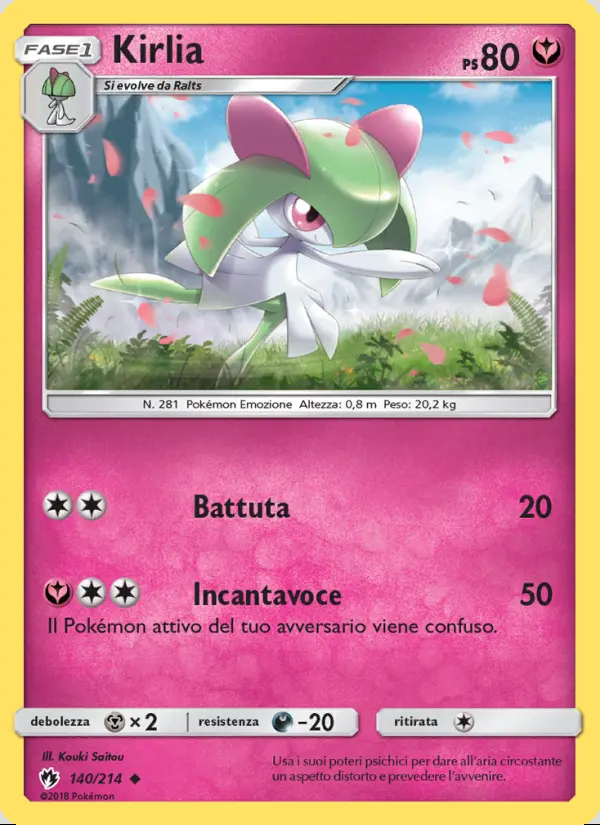 Image of the card Kirlia