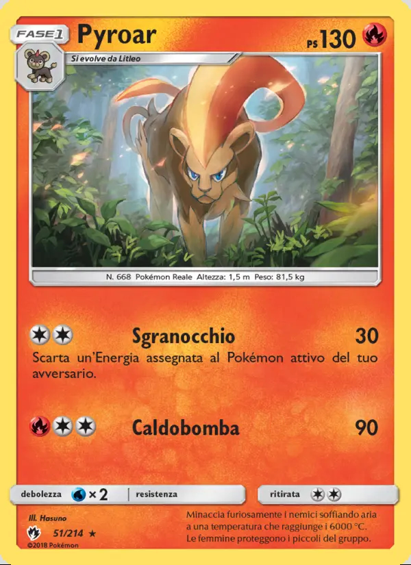 Image of the card Pyroar