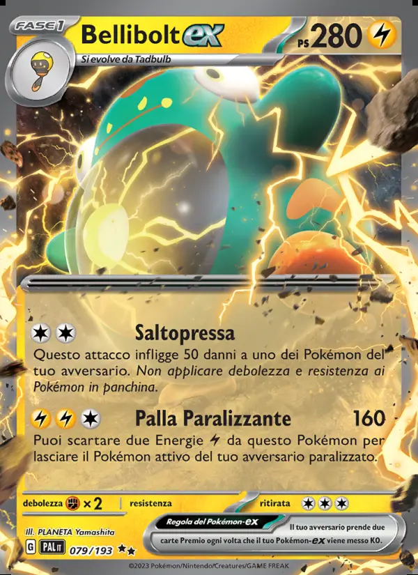 Image of the card Bellibolt-ex