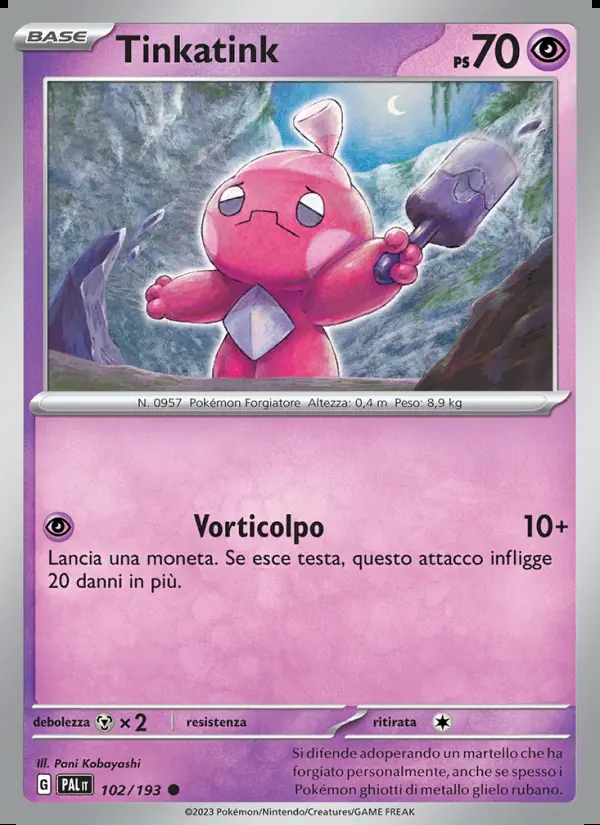 Image of the card Tinkatink