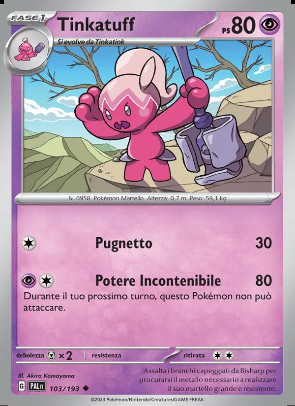 Image of the card Tinkatuff