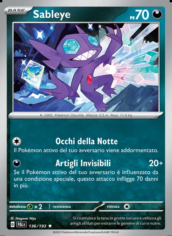 Image of the card Sableye