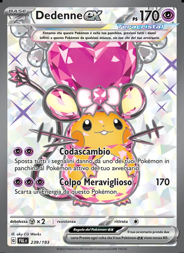 Image of the card Dedenne-ex