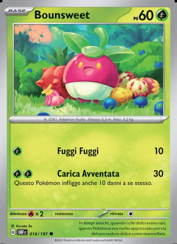 Image of the card Bounsweet