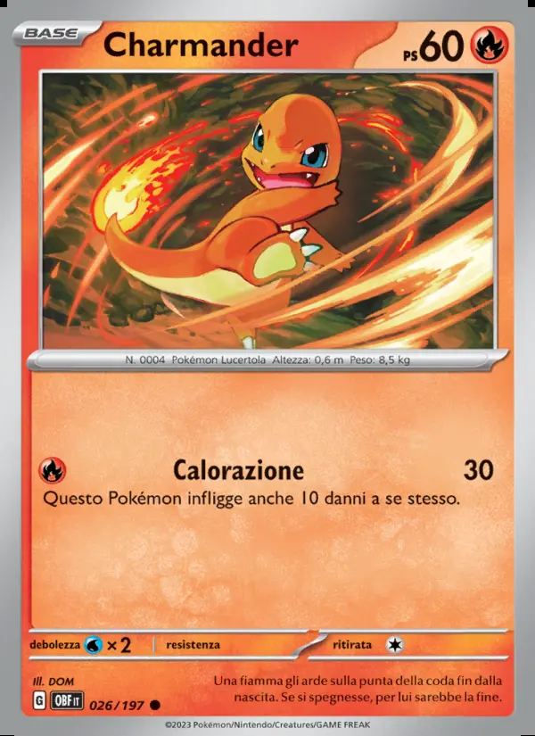 Image of the card Charmander