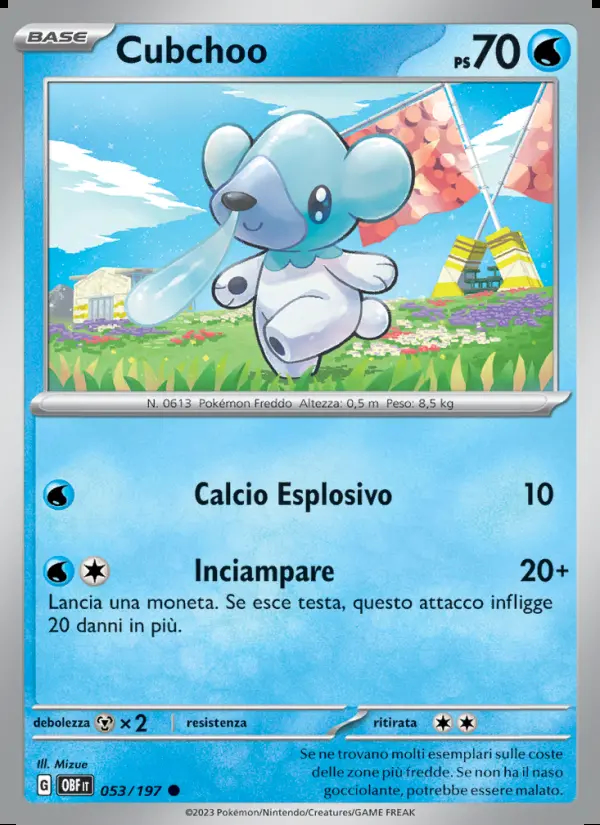 Image of the card Cubchoo