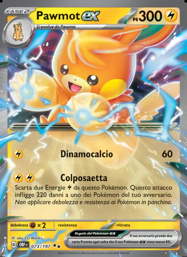 Image of the card Pawmot-ex