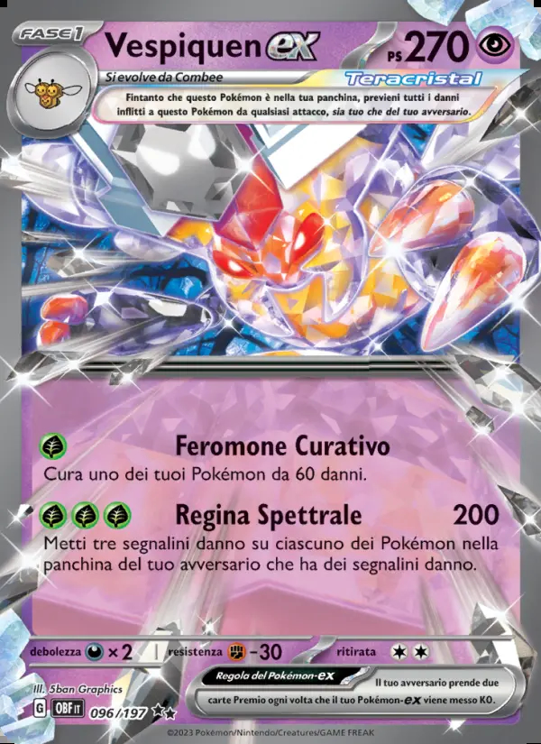 Image of the card Vespiquen-ex