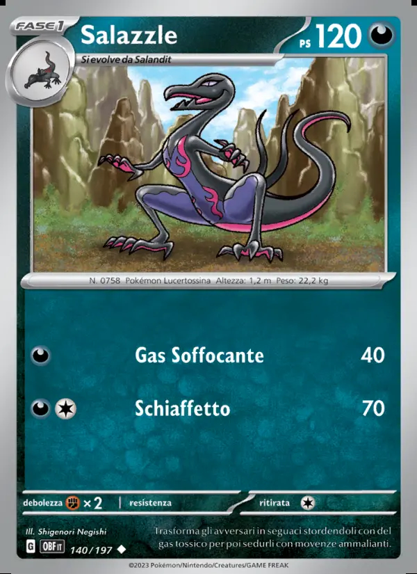 Image of the card Salazzle