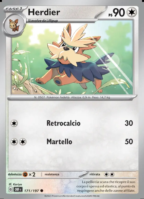 Image of the card Herdier