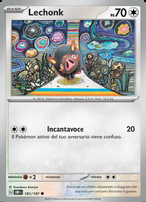 Image of the card Lechonk