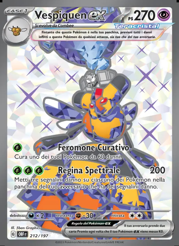 Image of the card Vespiquen-ex