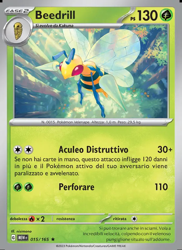 Image of the card Beedrill