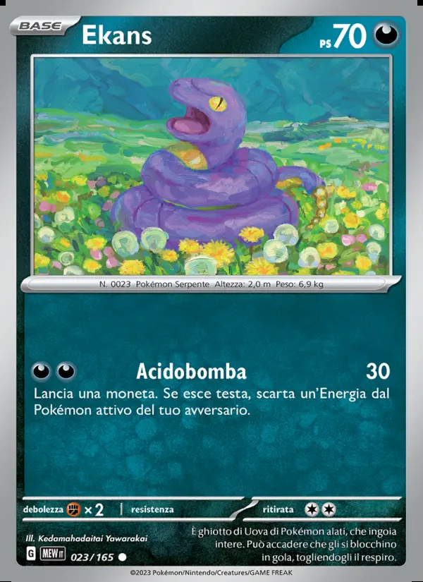 Image of the card Ekans