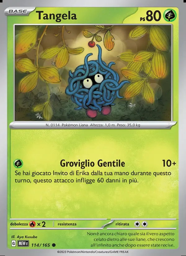 Image of the card Tangela