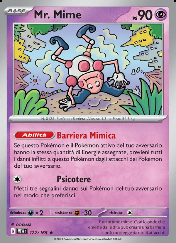 Image of the card Mr. Mime