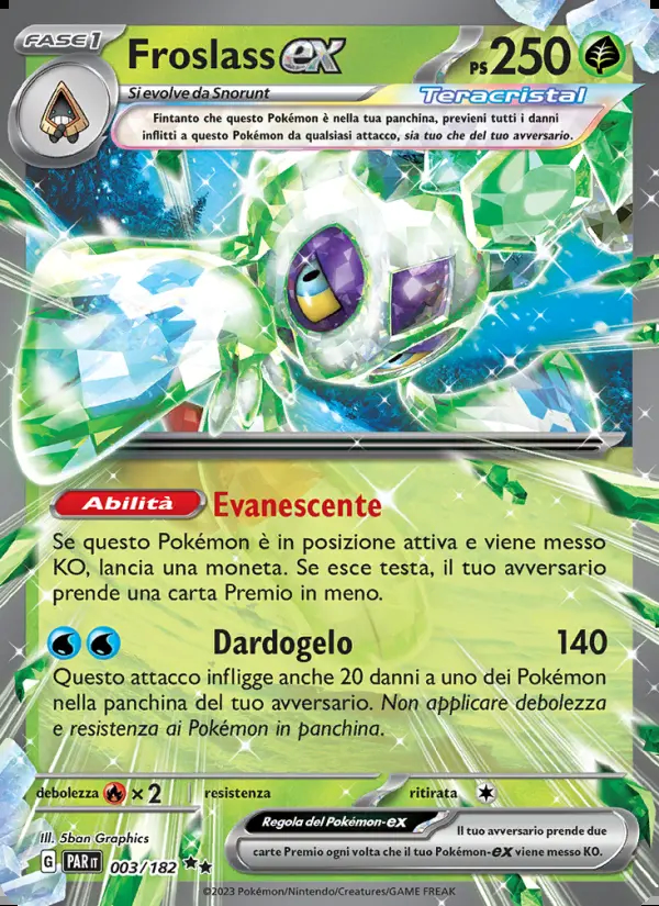 Image of the card Froslass-ex