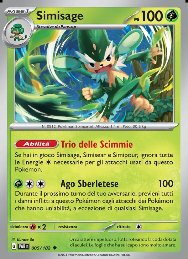 Image of the card Simisage