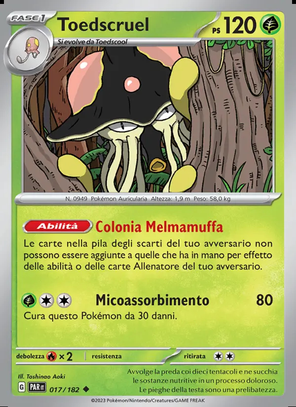 Image of the card Toedscruel