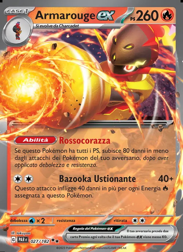 Image of the card Armarouge-ex