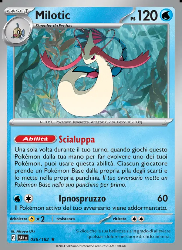 Image of the card Milotic