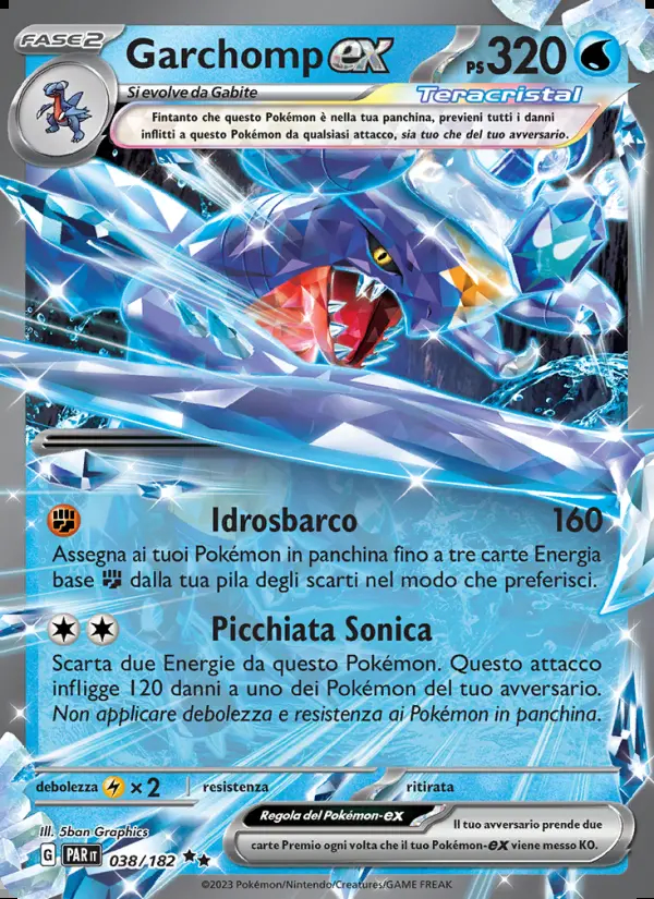 Image of the card Garchomp-ex