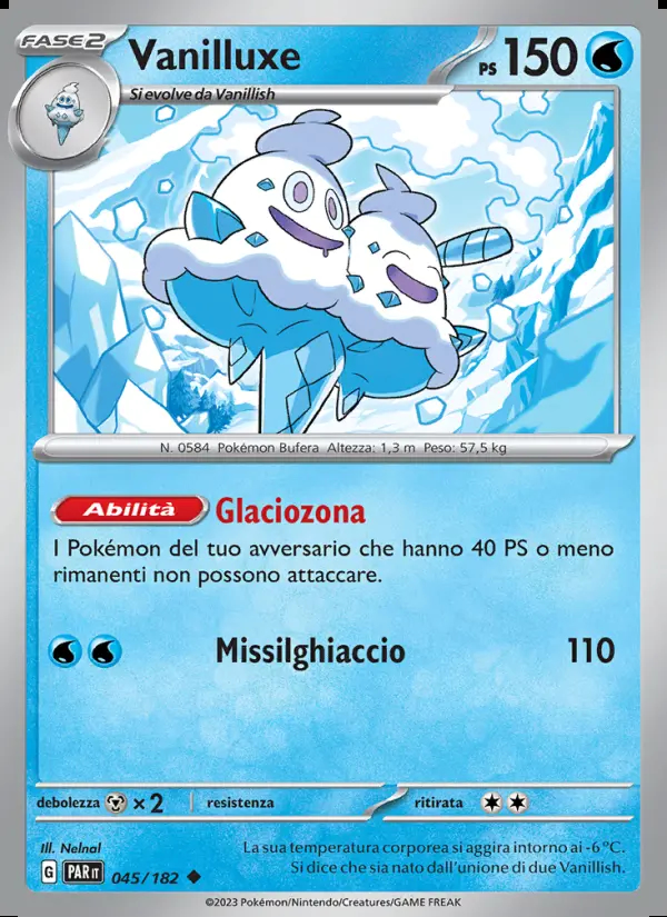 Image of the card Vanilluxe