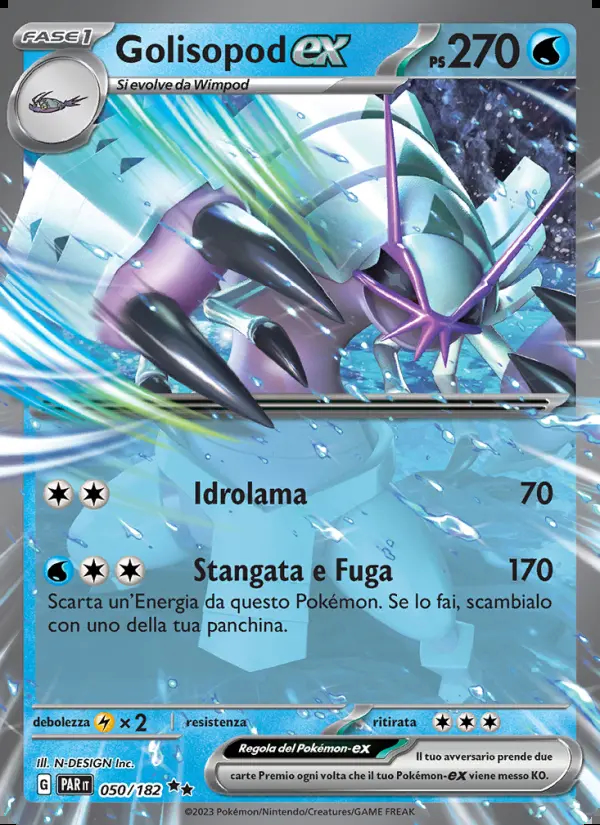 Image of the card Golisopod-ex