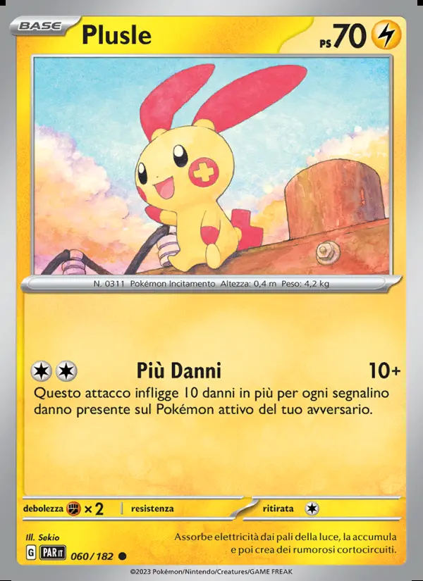 Image of the card Plusle