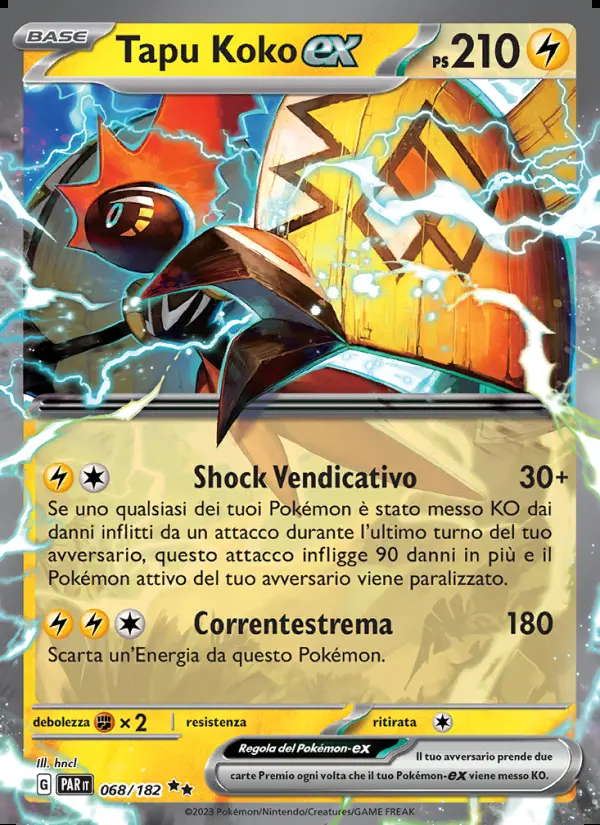 Image of the card Tapu Koko-ex