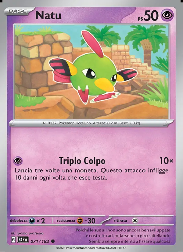 Image of the card Natu