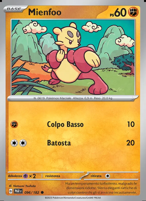 Image of the card Mienfoo