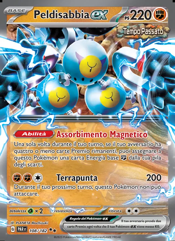 Image of the card Peldisabbia-ex