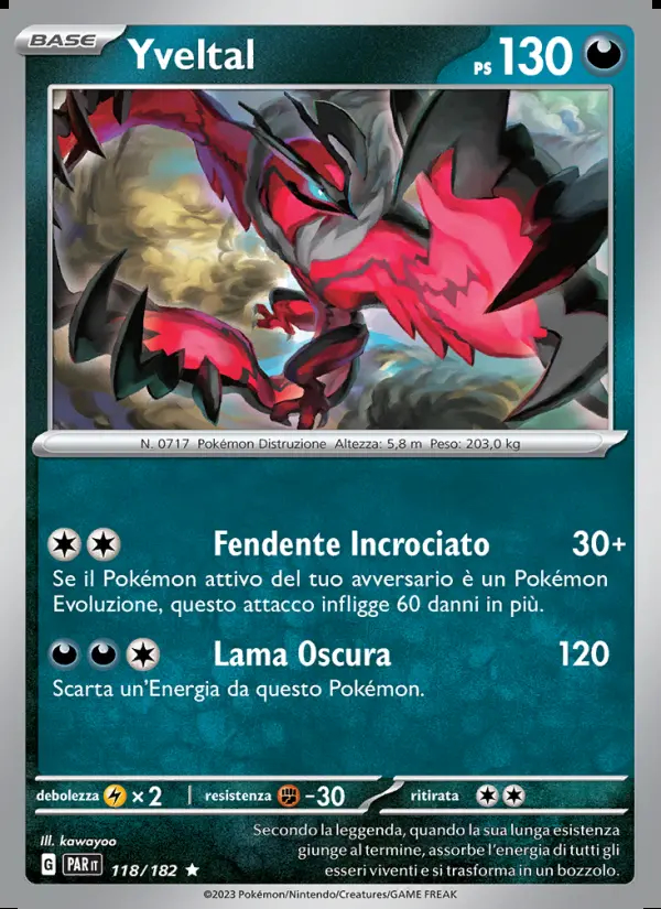 Image of the card Yveltal