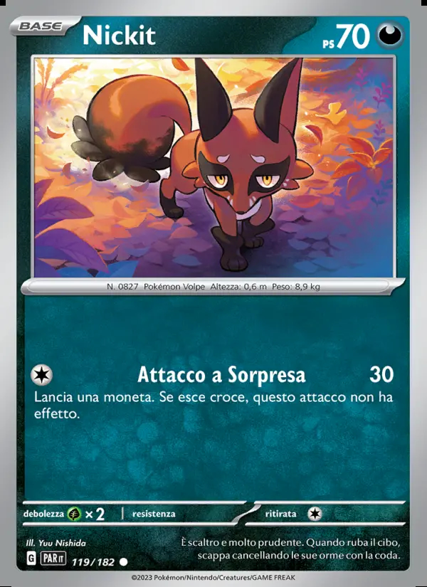 Image of the card Nickit