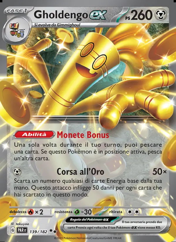 Image of the card Gholdengo-ex