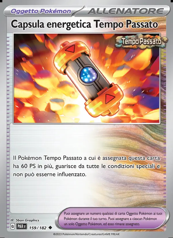 Image of the card Capsula energetica Tempo Passato