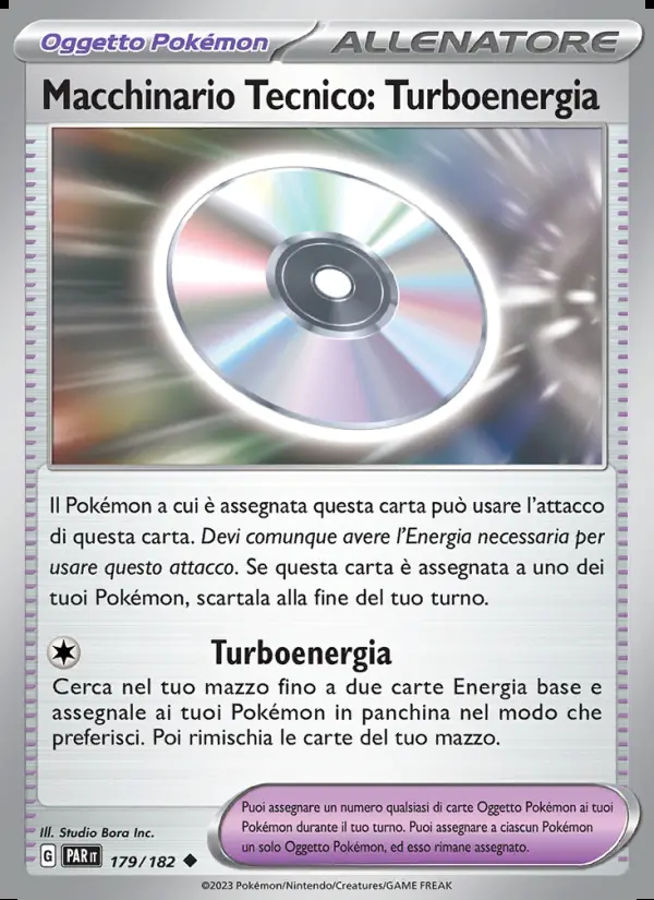 Image of the card Macchinario Tecnico: Turboenergia