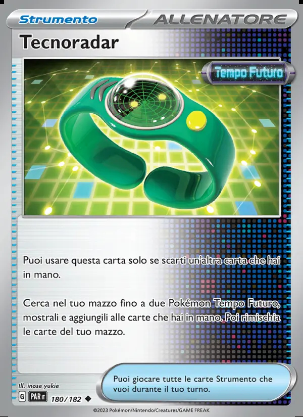 Image of the card Tecnoradar