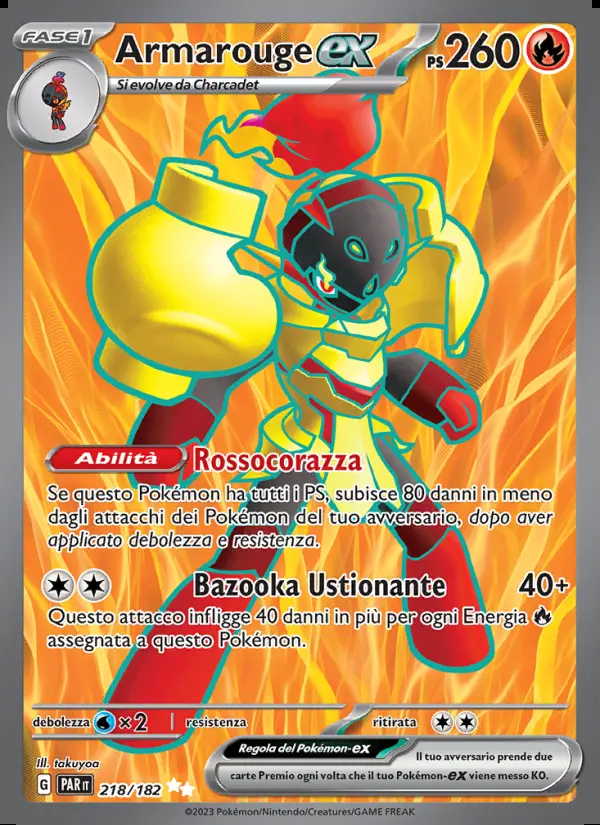 Image of the card Armarouge-ex