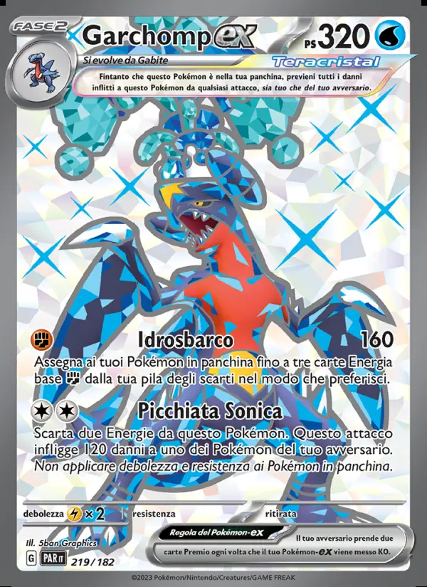 Image of the card Garchomp-ex