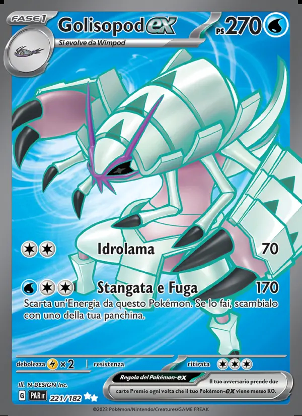 Image of the card Golisopod-ex